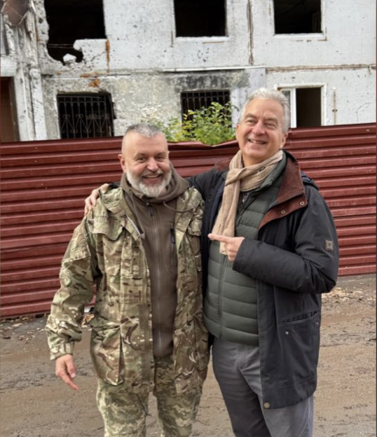 Gavin & Father Vitaliy