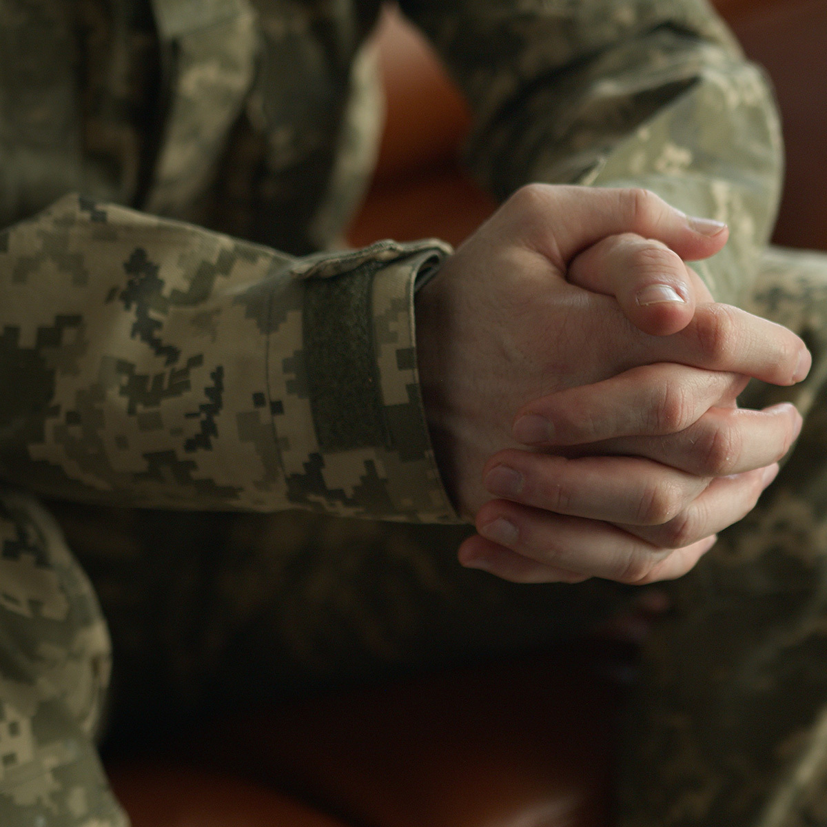 Veteran edited Close up of veteran hands